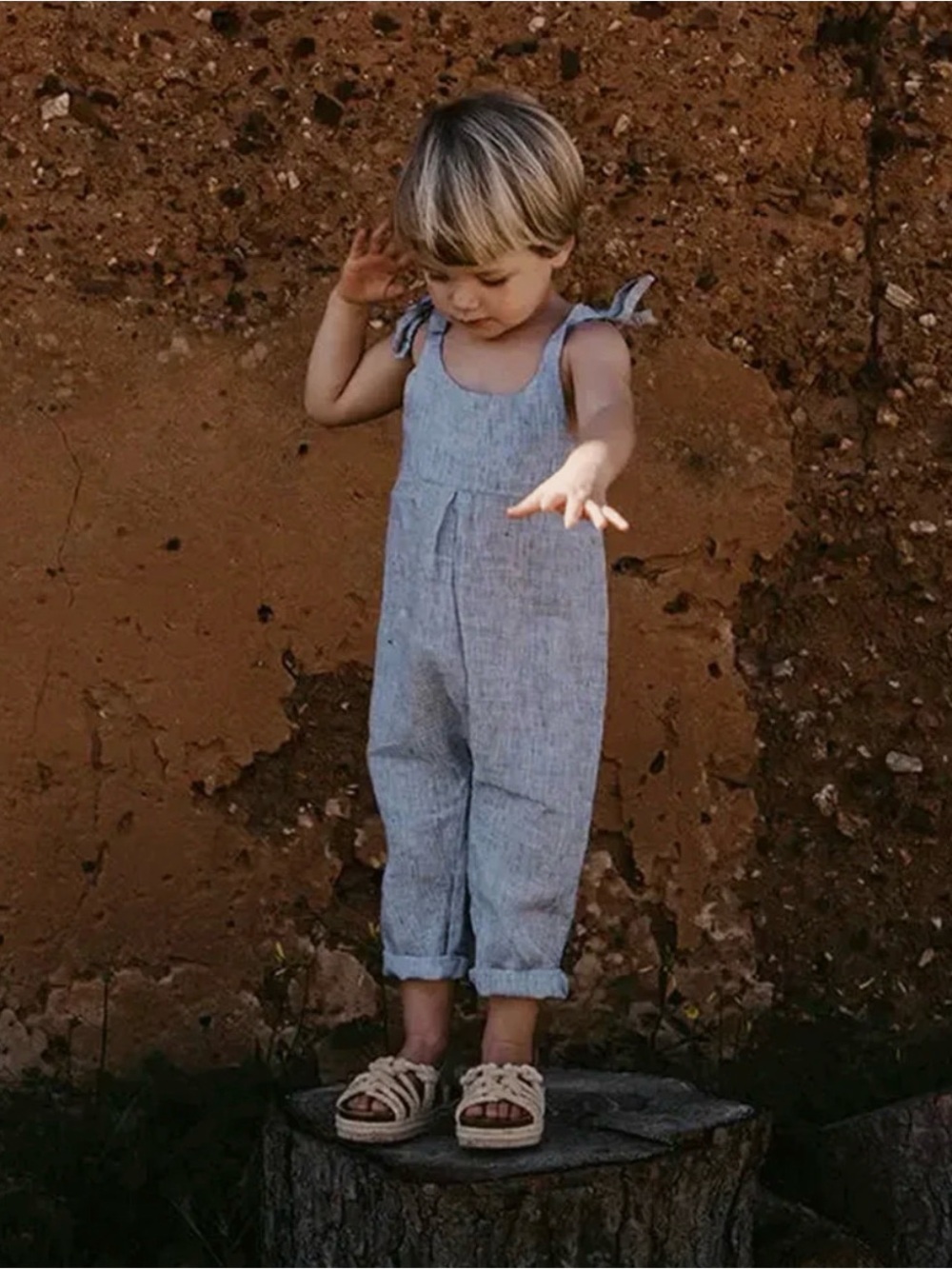 The Simple Folk Greta Overall || French Stripe